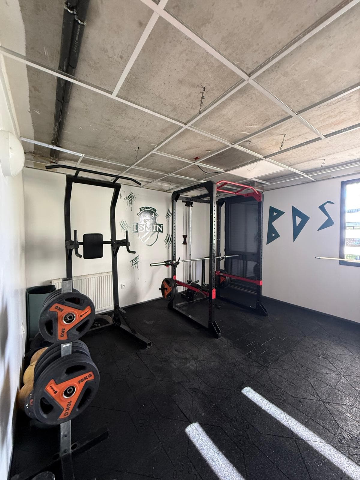 La salle de sport rénovée, vue 1